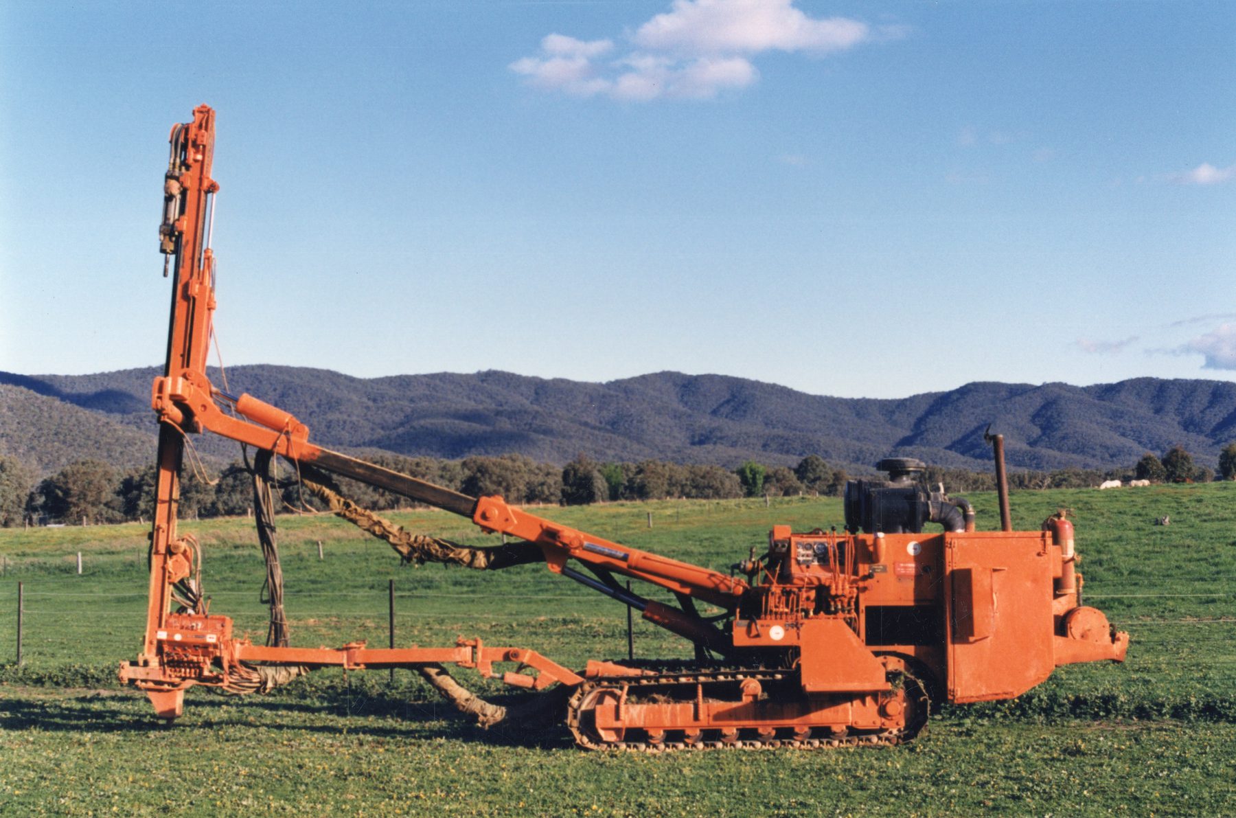 Tamrock 400 drill rig — a genuine milestone machine