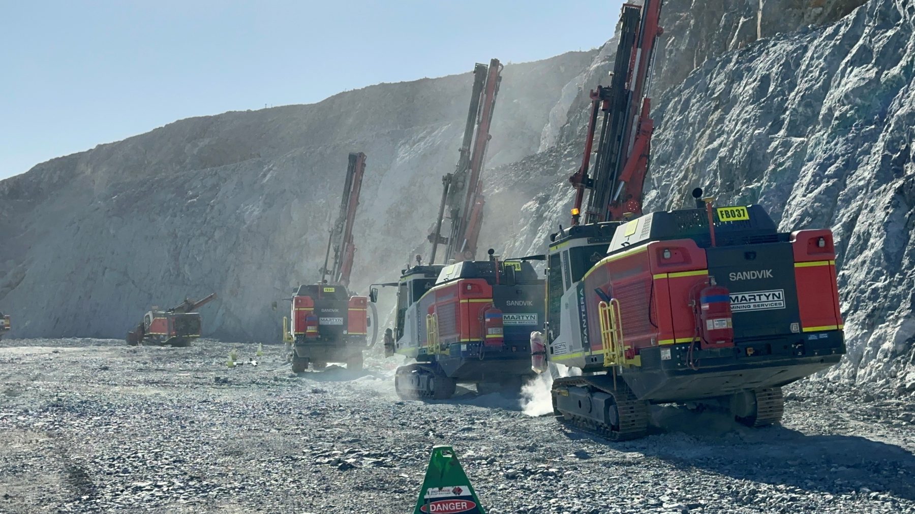 Martyn Mining Services fleet or launch, 2023