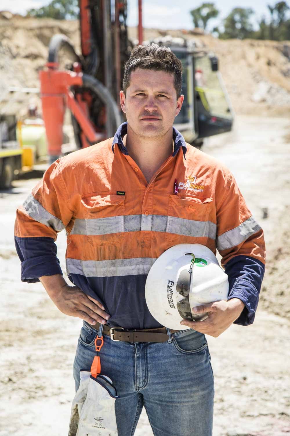 Luke Martyn, founder of Fullbore Quarry Services